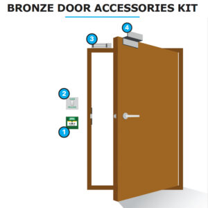Door Accessories Kit - Bronze
