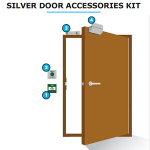 Door Accessories Kit - Silver